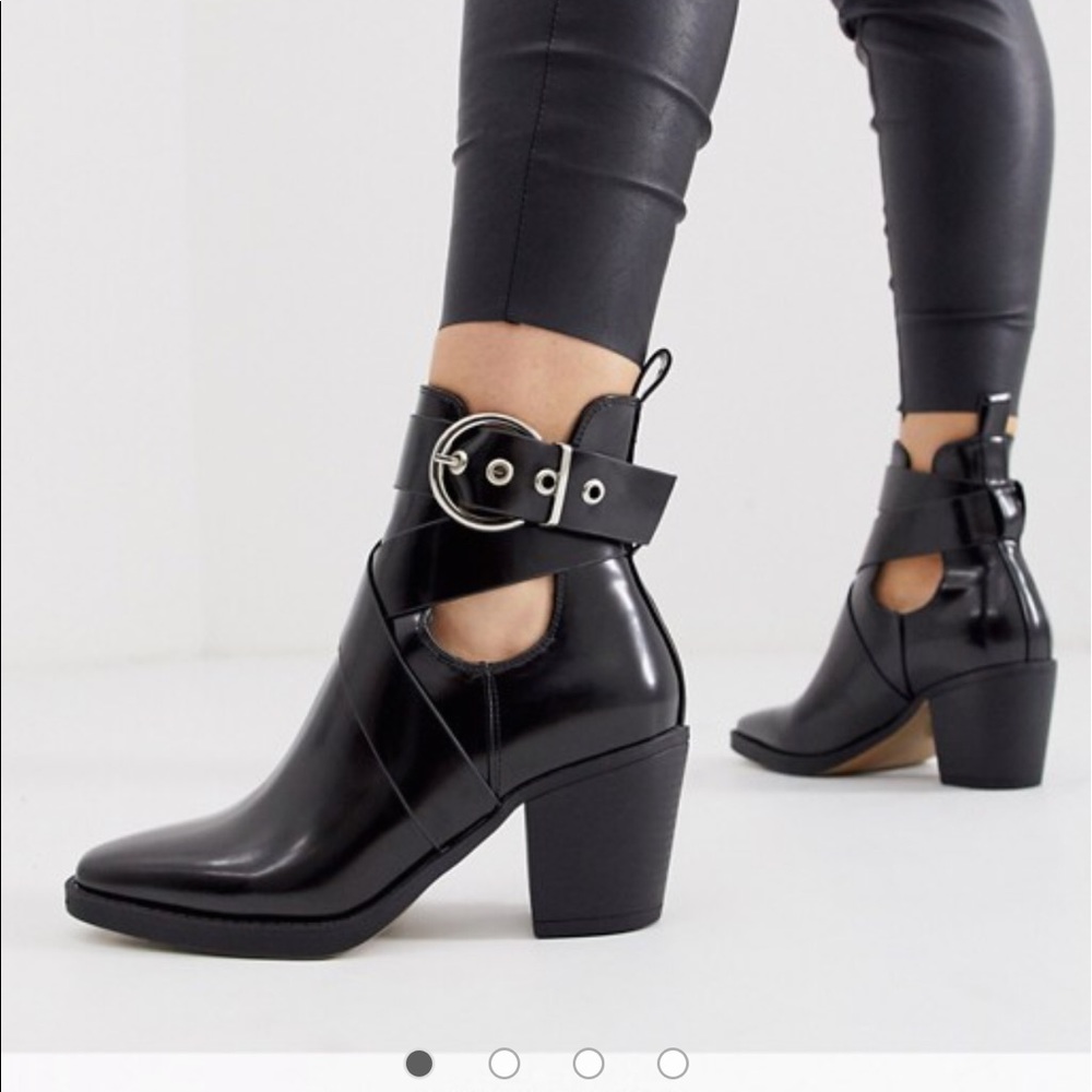 SOLD (out of Poshmark) British brand buckle boots